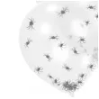 balony czarne pajaki przezroczyste amscan 11 6 szt