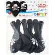 balony czaszka pastel czarne gemar 12 5 szt