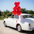 balony czerwone serca dekoracja na dzien kobiet walentynki wesele i zareczyny 50 szt