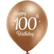 balony d11 glossy happy birthday 100 mix belbal 12 6 szt
