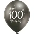 balony d11 glossy happy birthday 100 mix belbal 12 6 szt