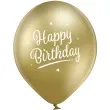 balony d11 glossy happy birthday mix belbal 12 6 szt
