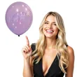 balony decor premium droplets fioletowe amscan 11 50 szt