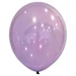 balony decor premium droplets fioletowe amscan 11 50 szt