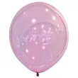 balony decor premium droplets rozowe amscan 11 50 szt