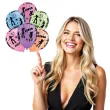 balony disco mix qualatex 11 25 szt