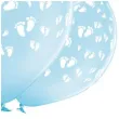 balony dzieciece stopki blekitne grabo 12 5 szt