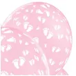 balony dzieciece stopki j rozowe grabo 12 5 szt