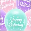 balony eco happy birthday mix partydeco 10 5 szt