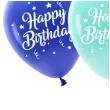 balony eco happy birthday niebieski partydeco 10 5 szt