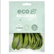 balony eco oliwkowy partydeco 10 100 szt