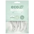 balony ekologiczne biale partydeco 10 10 szt