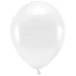 balony ekologiczne bialy metalik partydeco 12 100 szt