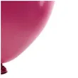 balony ekologiczne bordo partydeco 10 10 szt
