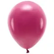 balony ekologiczne bordo partydeco 10 10 szt