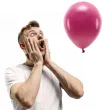 balony ekologiczne bordowe partydeco 12 100 szt