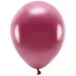 balony ekologiczne bordowy metalik partydeco 12 10 szt