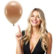 balony ekologiczne brazowe partydeco 10 100 szt