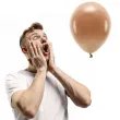 balony ekologiczne brazowe partydeco 10 100 szt