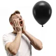 balony ekologiczne czarne partydeco 10 100 szt
