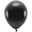 balony ekologiczne czarny metalik partydeco 12 10 szt