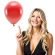 balony ekologiczne czerwony metalik partydeco 10 10 szt
