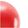 balony ekologiczne czerwony metalik partydeco 10 10 szt