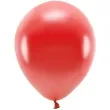 balony ekologiczne czerwony metalik partydeco 10 100 szt