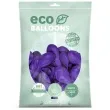 balony ekologiczne fioletowe partydeco 12 100 szt