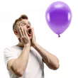 balony ekologiczne fioletowy metalik partydeco 10 10 szt