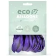 balony ekologiczne fioletowy metalik partydeco 10 10 szt