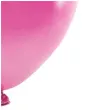 balony ekologiczne fuksja metalik partydeco 12 100 szt