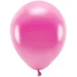 balony ekologiczne fuksja metalik partydeco 12 100 szt