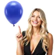 balony ekologiczne granatowe partydeco 12 100 szt