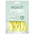 balony ekologiczne kremowe partydeco 12 10 szt