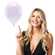balony ekologiczne liliowe jasne partydeco 10 10 szt