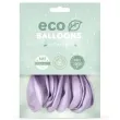 balony ekologiczne liliowy metalik partydeco 12 10 szt