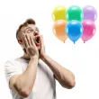 balony ekologiczne metalik mix partydeco 12 100 szt