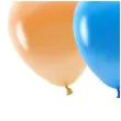 balony ekologiczne metalik mix partydeco 12 100 szt