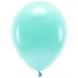 balony ekologiczne mietowe ciemne partydeco 10 10 szt