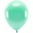 balony ekologiczne mietowy ciemny metalik partydeco 12 100 szt