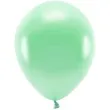 balony ekologiczne mietowy metalik partydeco 10 100 szt