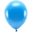 balony ekologiczne niebieski metalik partydeco 10 10 szt