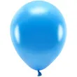 balony ekologiczne niebieski metalik partydeco 10 100 szt