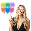 balony ekologiczne pastel mix partydeco 12 100 szt