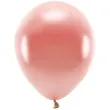 balony ekologiczne rozowe zloto metalik partydeco 12 100 szt