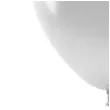 balony ekologiczne srebrny metalik partydeco 12 100 szt