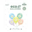 balony ekologiczne stokrotki mix partydeco 12 5 szt
