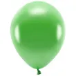 balony ekologiczne zielona trawa metalik partydeco 12 10 szt