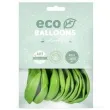 balony ekologiczne zielone jabluszko partydeco 10 10 szt